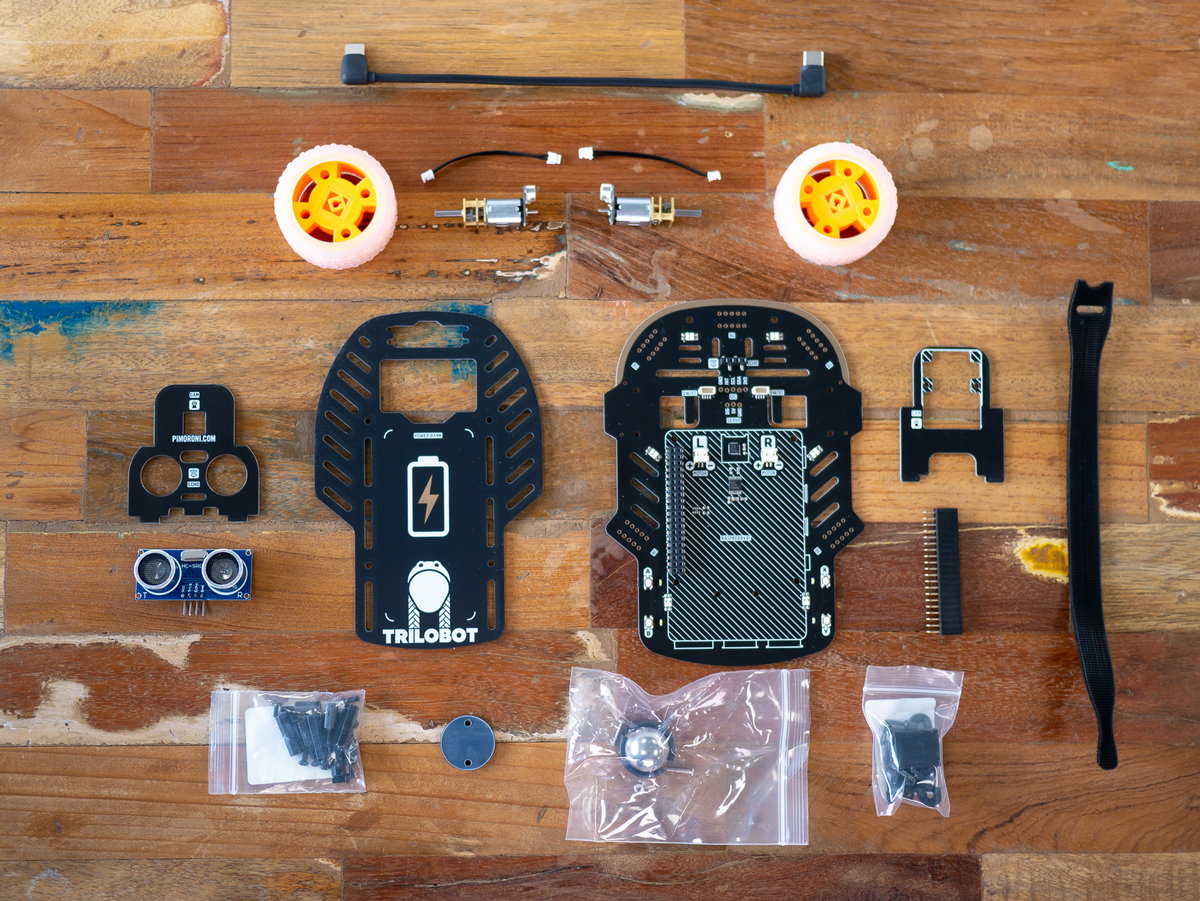 All the things included in the base kit