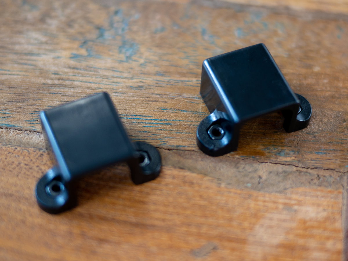 Motor brackets with nuts in the holes
