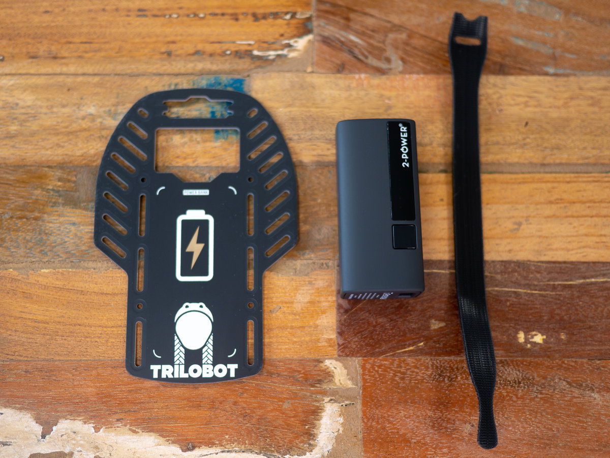 Top board, power bank and cable tidy