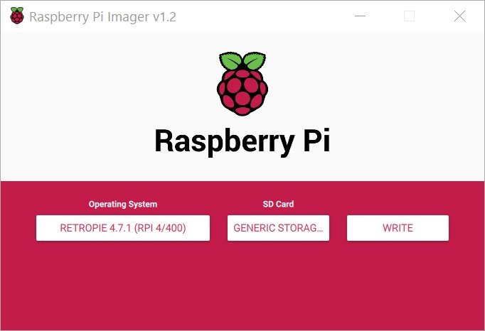 Raspberry Pi Imager screenshot