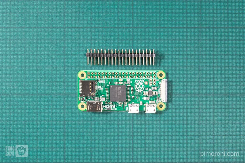 Pi Zero and header