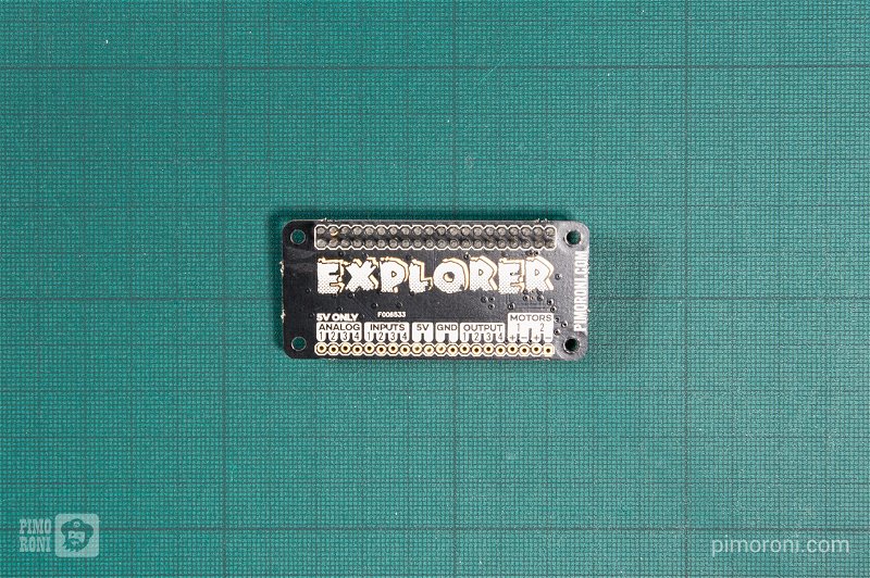 Explorer pHAT soldered
