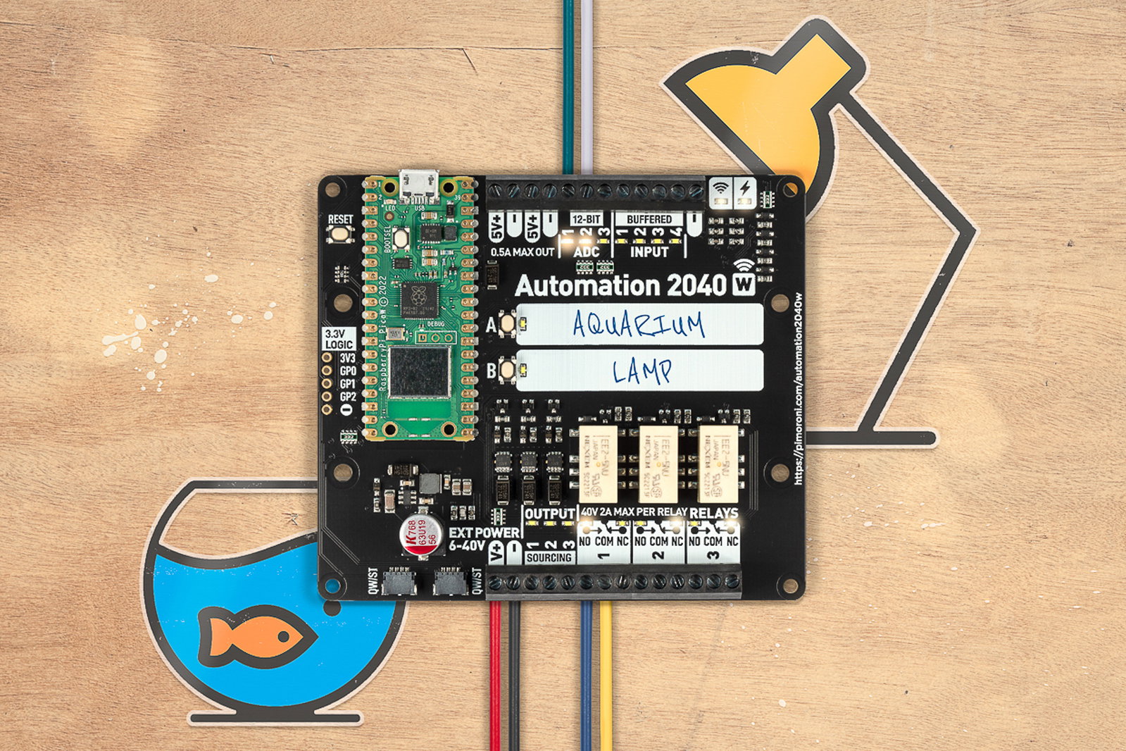 Getting Started with Automation 2040 W - Pimoroni