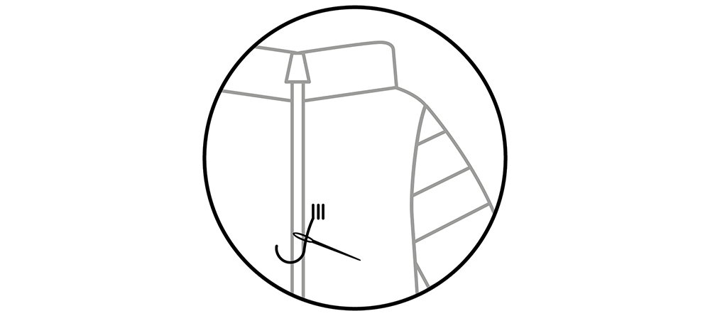 Anchored thread