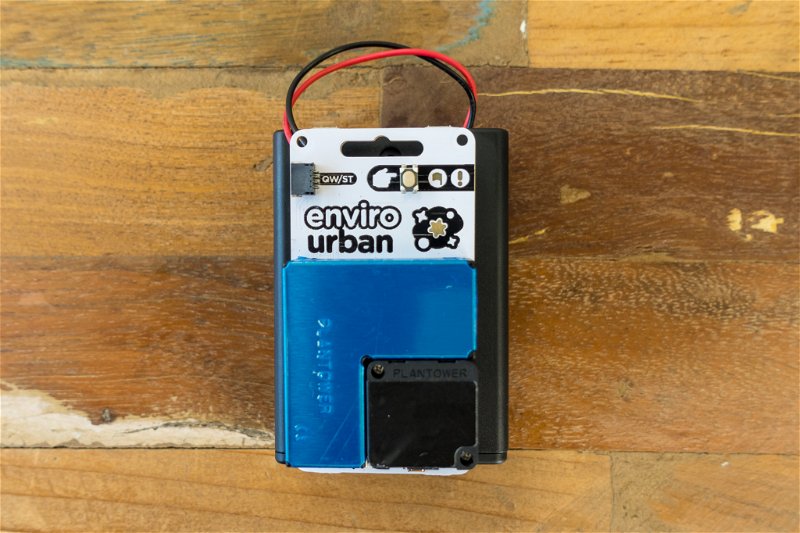 Enviro Urban with battery pack attached