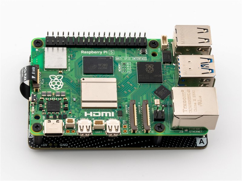 NVMe Base secured to a Raspberry Pi without HAT