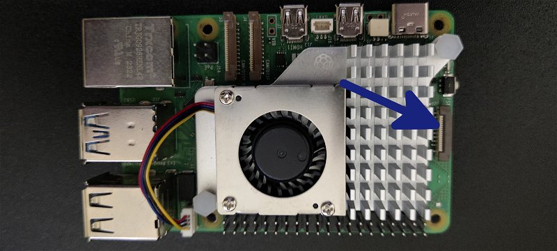 The Raspberry Pi 5 PCIe Socket