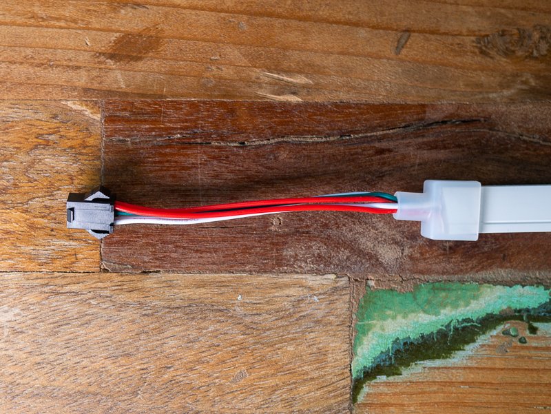 Connector on LED strips