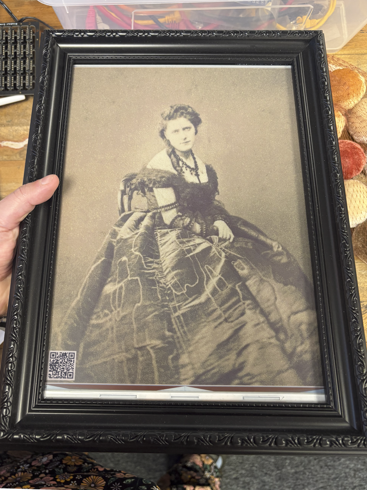 Frame with Inky Impression inside