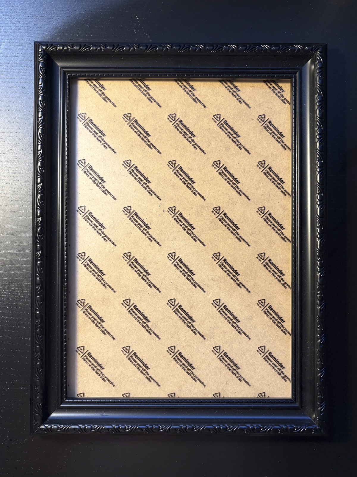 The photo frame front