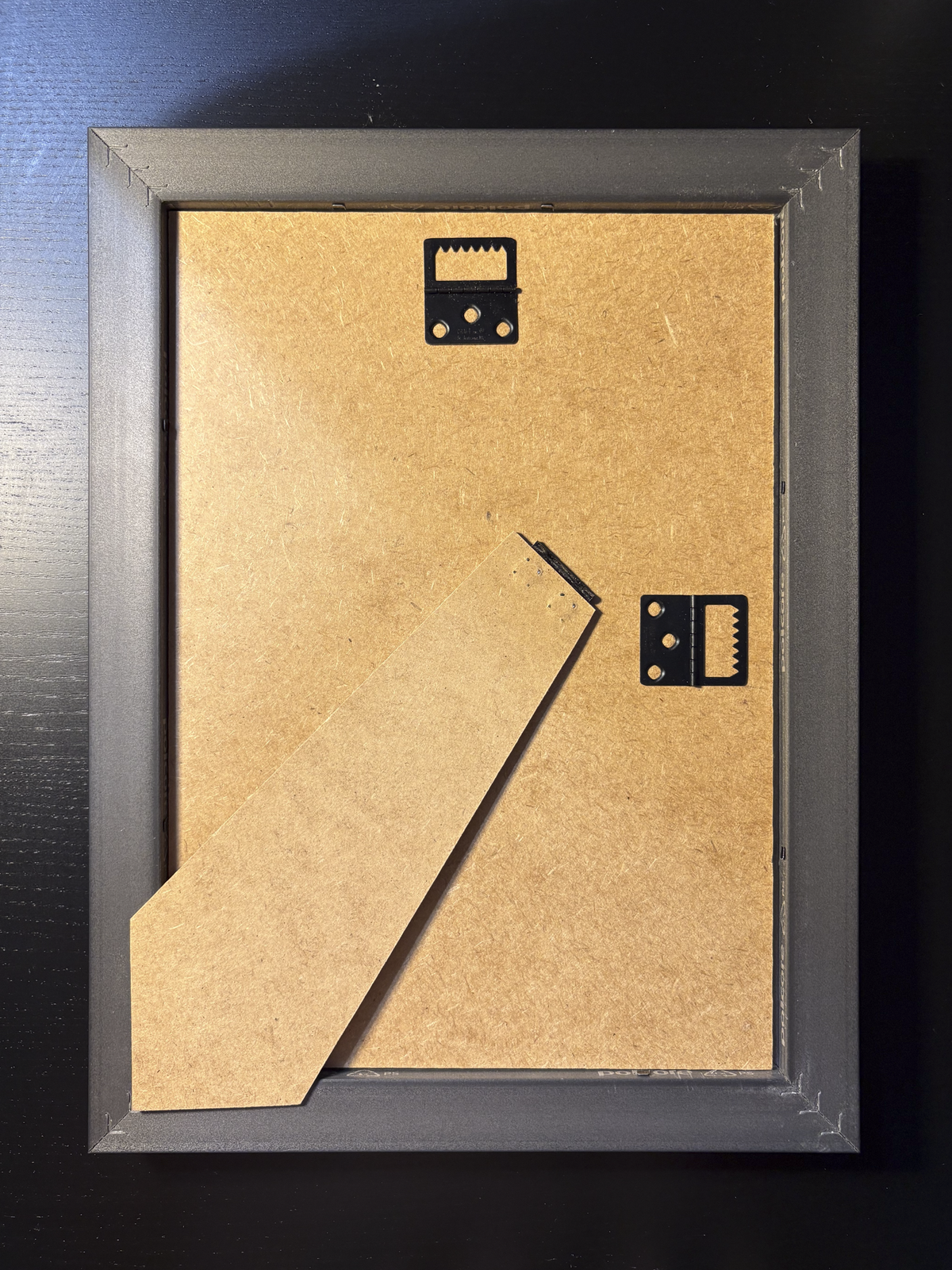 The photo frame back