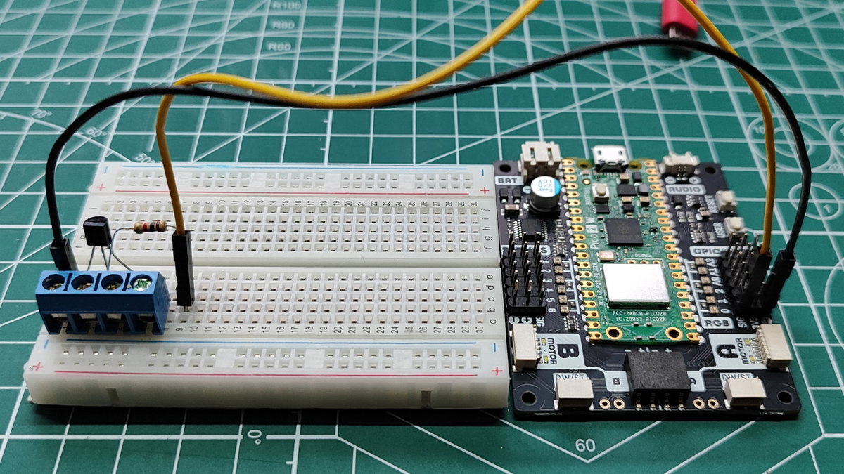 Connecting GND between Inventor 2350 W and the breadboard